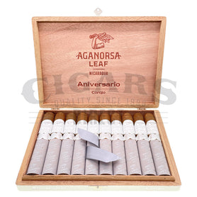 Aganorsa Leaf Aniversario Corojo Gran Toro Open Box