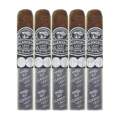 Aganorsa Leaf Aniversario Maduro Gran Robusto 5 Pack