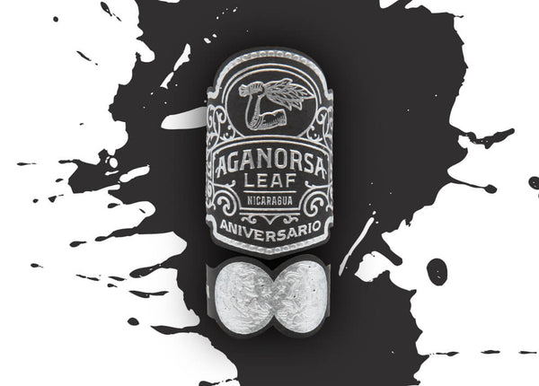 Aganorsa Leaf Aniversario Maduro Gran Robusto Band