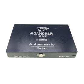 Aganorsa Leaf Aniversario Maduro Gran Robusto Closed Box