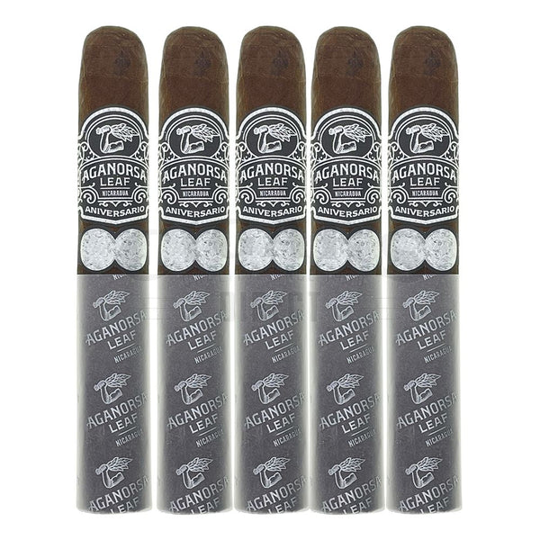 Aganorsa Leaf Aniversario Maduro Gran Toro 5 Pack