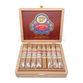 Aganorsa Leaf La Validacion Connecticut Gran Robusto Open Box