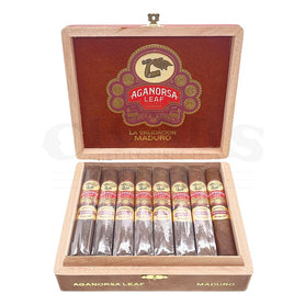 Aganorsa Leaf La Validacion Maduro Gran Robusto Open Box