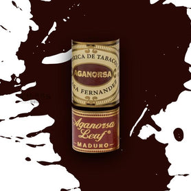Aganorsa Leaf Maduro Robusto Extra Band