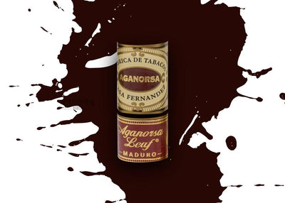 Aganorsa Leaf Maduro Robusto Extra Band