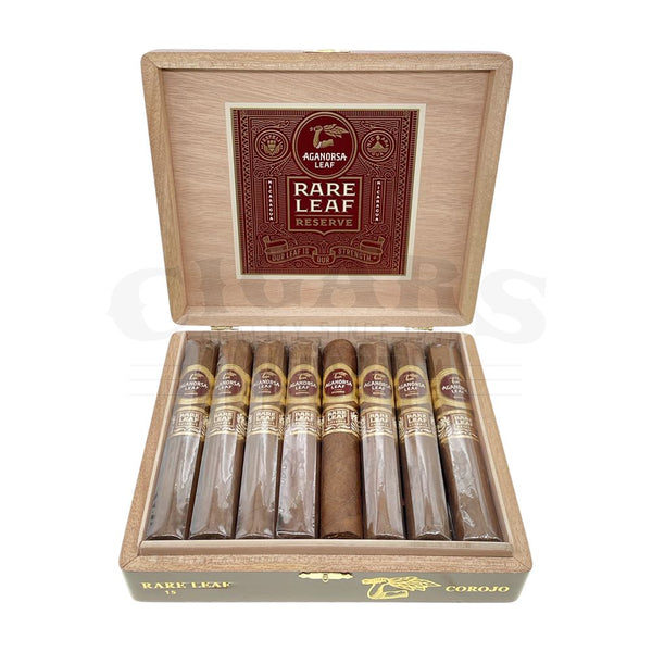 Aganorsa Leaf Rare Leaf Reserve Robusto Open Box