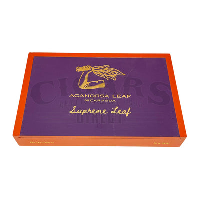 Aganorsa Leaf Supreme Leaf Limited Edition Robusto Closed Box Front View
