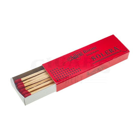Aging Room Solera Red Box of Long Stem Matches Open View