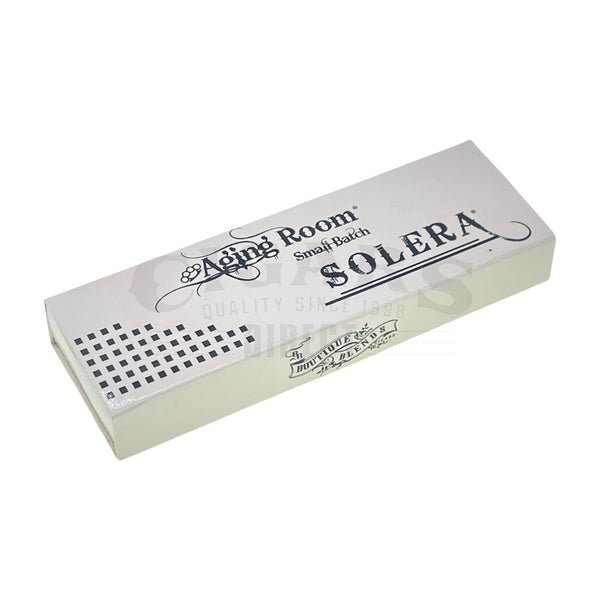 Aging Room Solera White Box of Long Stem Matches Angled View