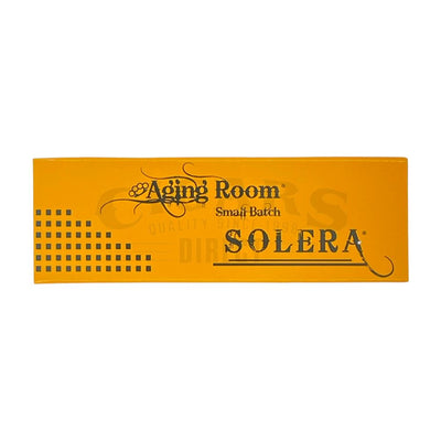 Aging Room Solera Yellow Box of Long Stem Matches Top View