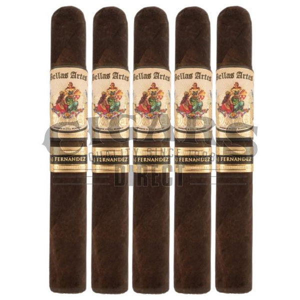 AJ Fernandez Bellas Artes Maduro Robusto 5 Pack