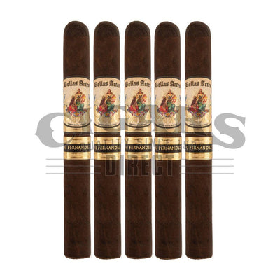 AJ Fernandez Bellas Artes Maduro Short Churchill 5 Pack