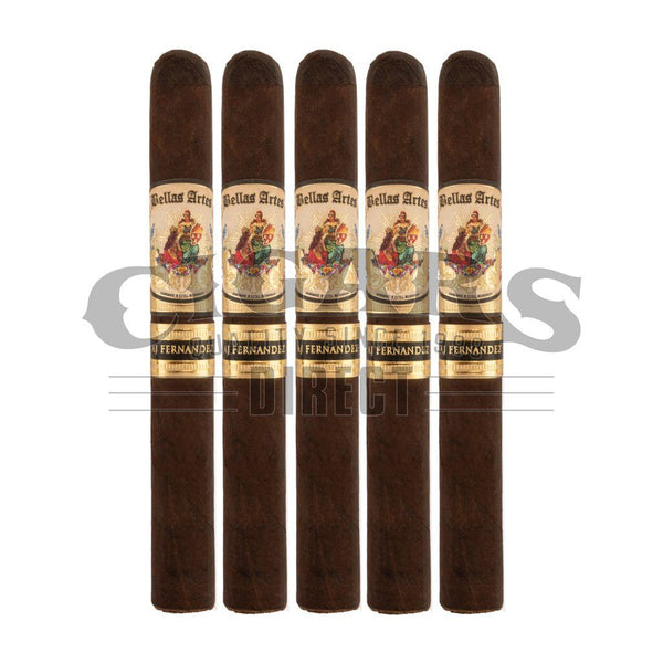 AJ Fernandez Bellas Artes Maduro Short Churchill 5 Pack