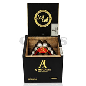 AJ Fernandez Last Call Maduro Flaquitas Open Box