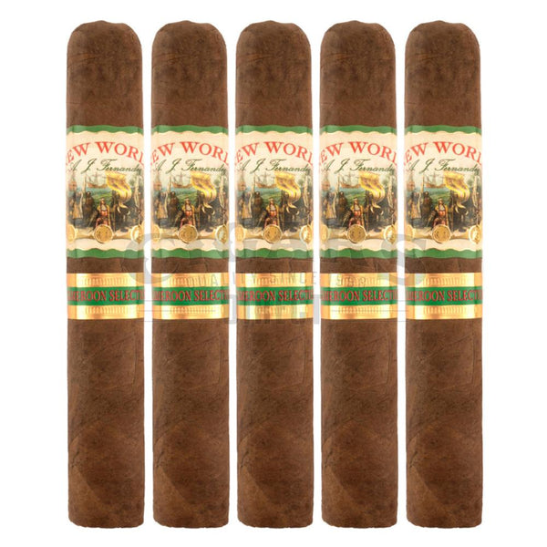 AJ Fernandez New World Cameroon Gordo 5 Pack