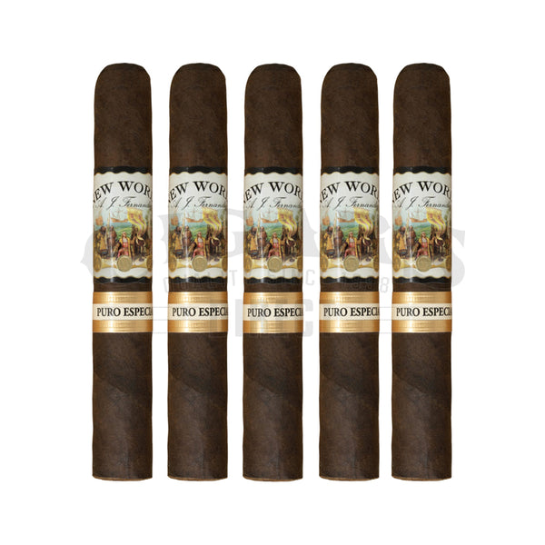 AJ Fernandez New World Puro Especial Robusto 5 Pack