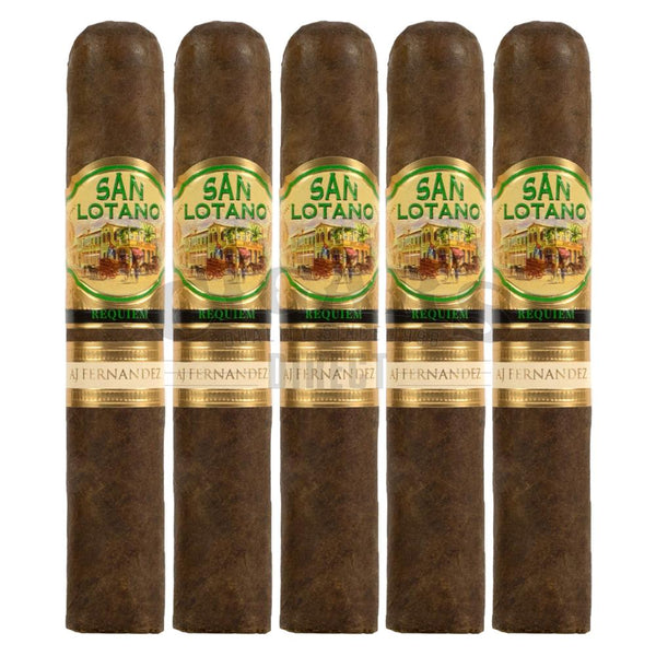 AJ Fernandez San Lotano Requiem Habano Robusto 5 Pack