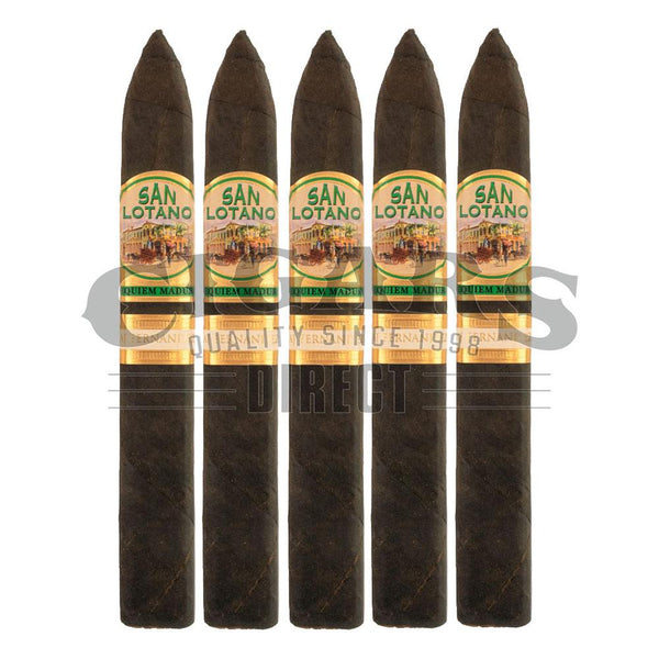 AJ Fernandez San Lotano Requiem Maduro Torpedo 5 Cigars