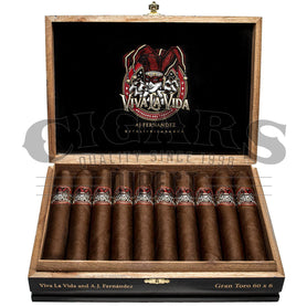 AJ Fernandez Viva La Vida Gran Toro Open Box