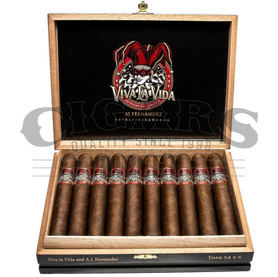 AJ Fernandez Viva La Vida Toro Open Box
