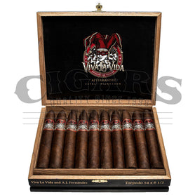AJ Fernandez Viva La Vida Torpedo Open Box
