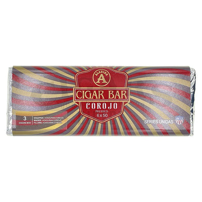Aladino Ciga Bar Corojo Pressed Toro by United Cigars Sideways Front
