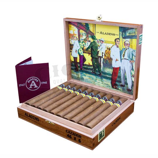 JRE 1947 Aladino 1961 Corojo Cazador Corona Gorda