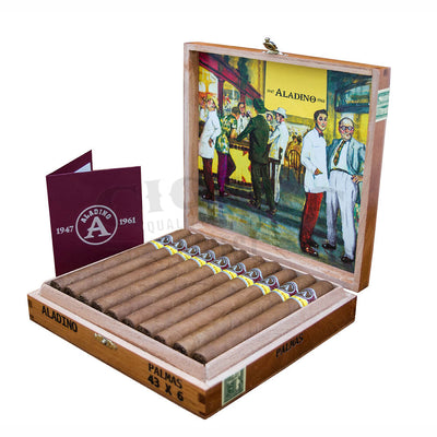 JRE 1947 Aladino 1961 Corojo Palmas Lonsdale Open Box