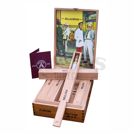 JRE 1947 Aladino 1961 Corojo Patton Presidente