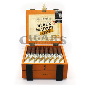 Alec Bradley Black Market Esteli Toro Opened Box