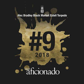Alec Bradley Black Market Esteli Torpedo 2018 No.9 Cigar of The Year