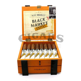Alec Bradley Black Market Esteli Torpedo Opened Box