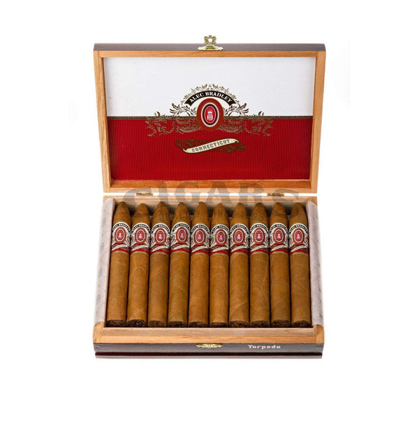 Alec Bradley Connecticut Torpedo Box Open