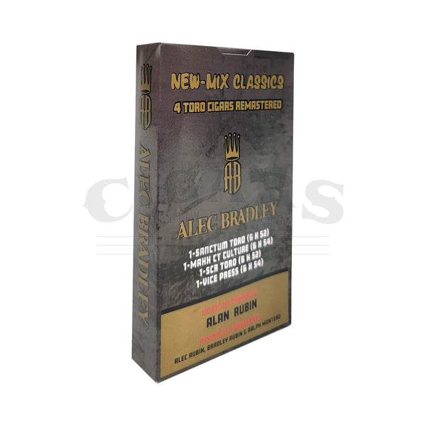 Alec Bradley New Mix Classics Toro Sampler of 4 Back