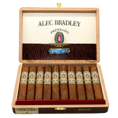 Alec Bradley Prensado Lost Art Robusto Opened Box