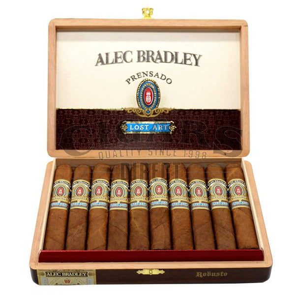 Alec Bradley Prensado Lost Art Robusto Opened Box