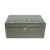 Blue Bamboo 100 Count Humidor Front Closed View