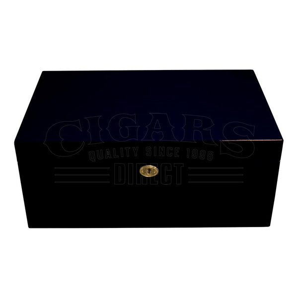 Midnight Black 100 Count Humidor Closed