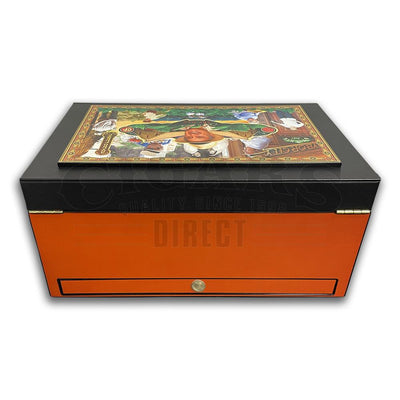 Arturo Fuente 2021 Don Carlos The Man And Legend Humidor and Cigars Rear View