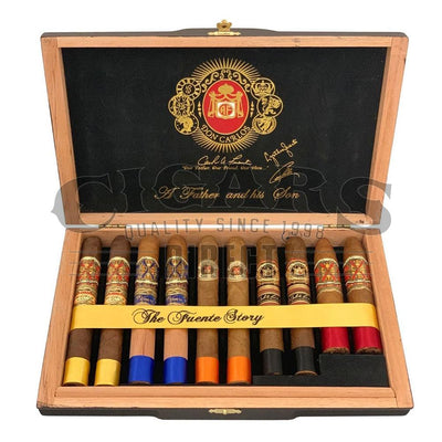 Arturo Fuente A Tribute To A Father And His Son Sampler Box Open