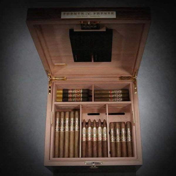 Arturo Fuente Aged Selection 2018 Stairway To Heaven Humidor Inside With Cigars