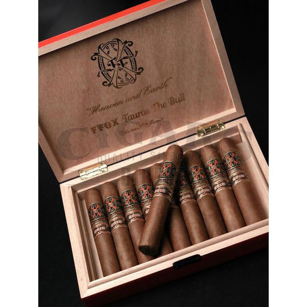 Arturo Fuente Aged Selection 2020 Opus X Ltd. Purple Rain Humidor Tauros The Bull Natural Cigars