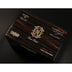 Arturo Fuente Aged Selection 2020 Opus Rare Black Humidor Macassar Ebony Angled Top Right View Closed Box