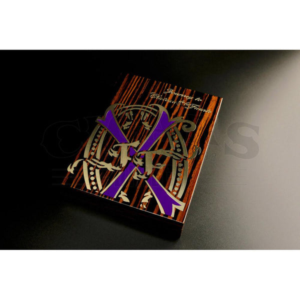 Arturo Fuente Aged Selection 2021 Opus6 Travel Humidor and Cigars Macassar Ebony Angled View