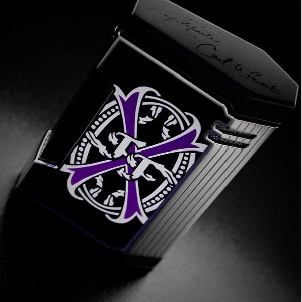 Arturo Fuente Aged Selection 2022 L.E. Opus X Purple Rain Magma T Lighter Black Closed