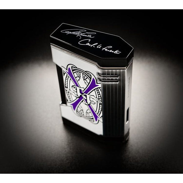 Arturo Fuente Aged Selection 2022 L.E. Opus X Purple Rain Magma T Lighter White Closed