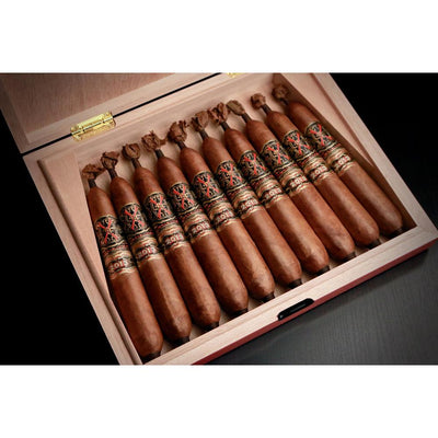 Arturo Fuente Aged Selection FFOX Heaven and Earth BBMF Natural Box Open