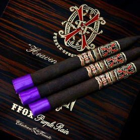 Arturo Fuente Aged Selection Ffox Heaven And Earth Purple Rain Macassar Cigars