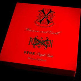 Arturo Fuente Aged Selection Ffox Heaven And Earth Purple Rain Red Box Closed
