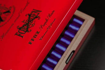 Arturo Fuente Aged Selection Ffox Heaven And Earth Purple Rain Red Box Peaking